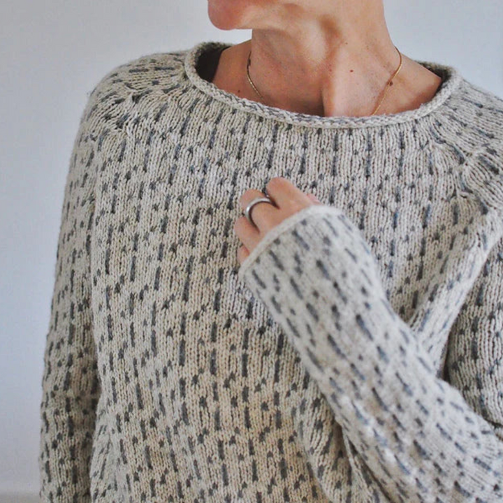 Linda | Chandail chic à col bateau