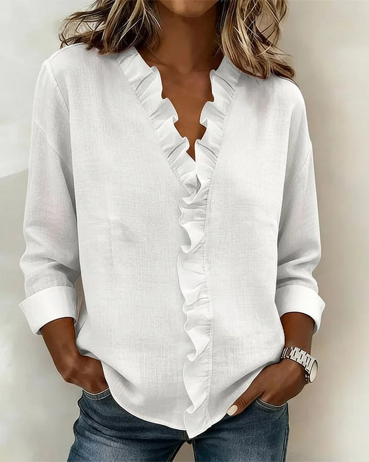 Indie | Blouse with Ruffles