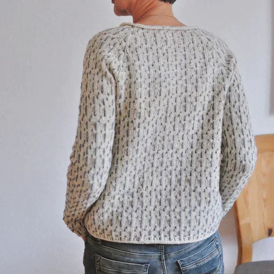 Linda | Chandail chic à col bateau