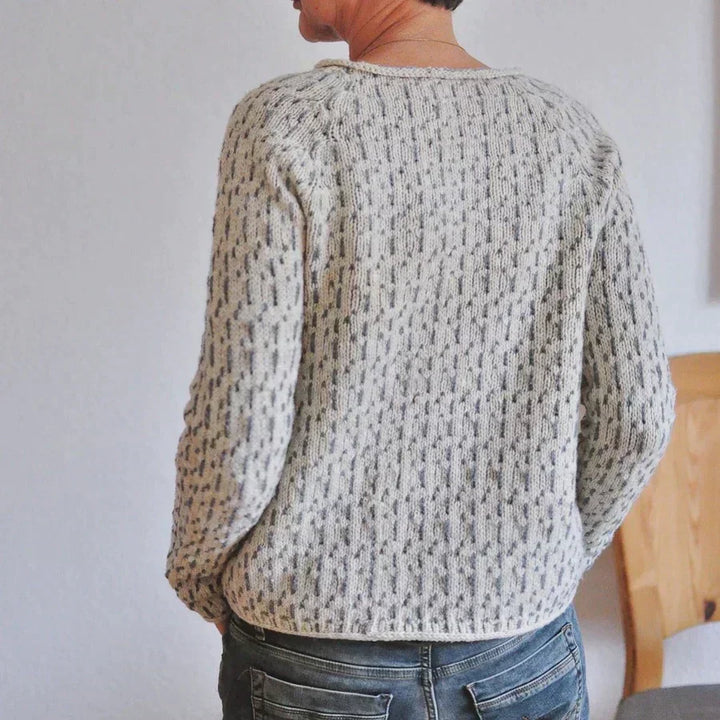 Linda | Chandail chic à col bateau