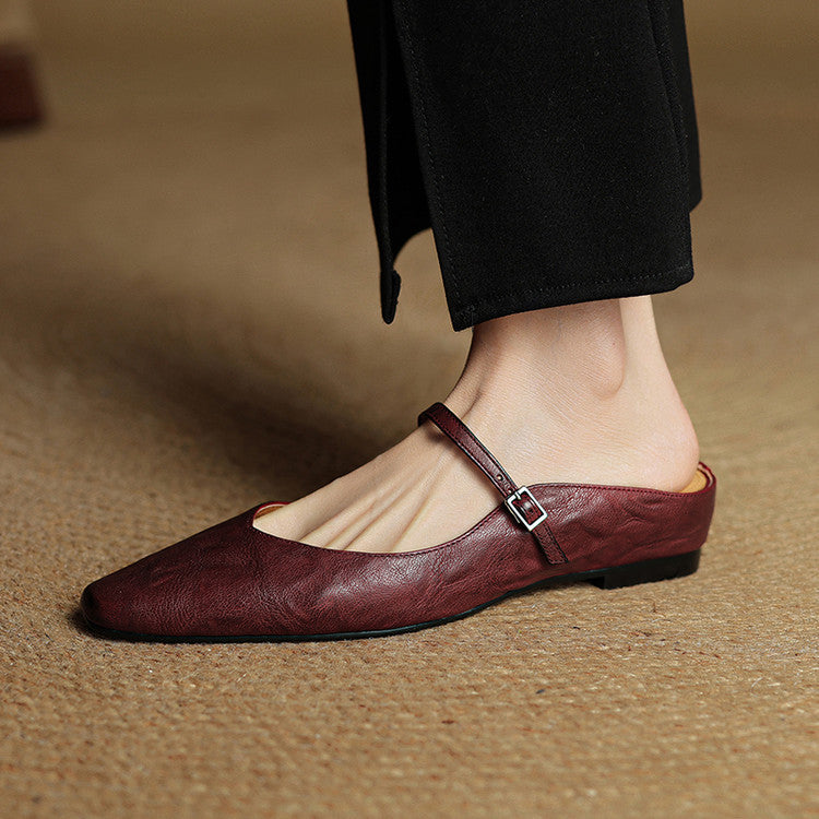Orella | Genuine Leather Mules — Timeless Style & Everyday Comfort
