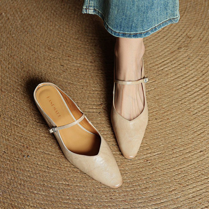 Orella | Genuine Leather Mules — Timeless Style & Everyday Comfort