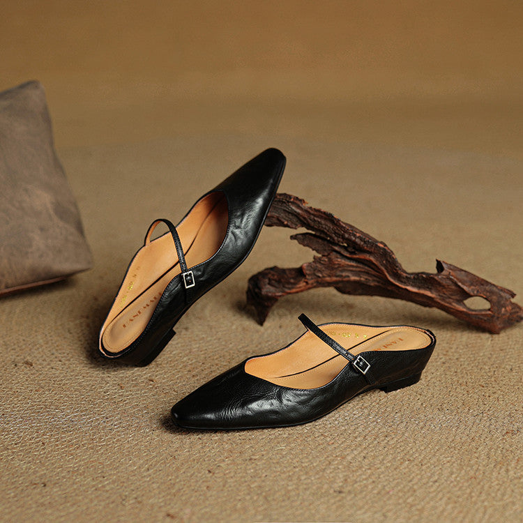 Orella | Genuine Leather Mules — Timeless Style & Everyday Comfort