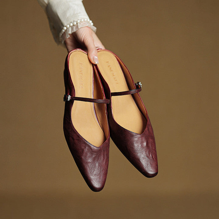 Orella | Genuine Leather Mules — Timeless Style & Everyday Comfort