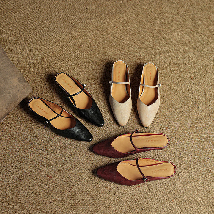 Orella | Genuine Leather Mules — Timeless Style & Everyday Comfort