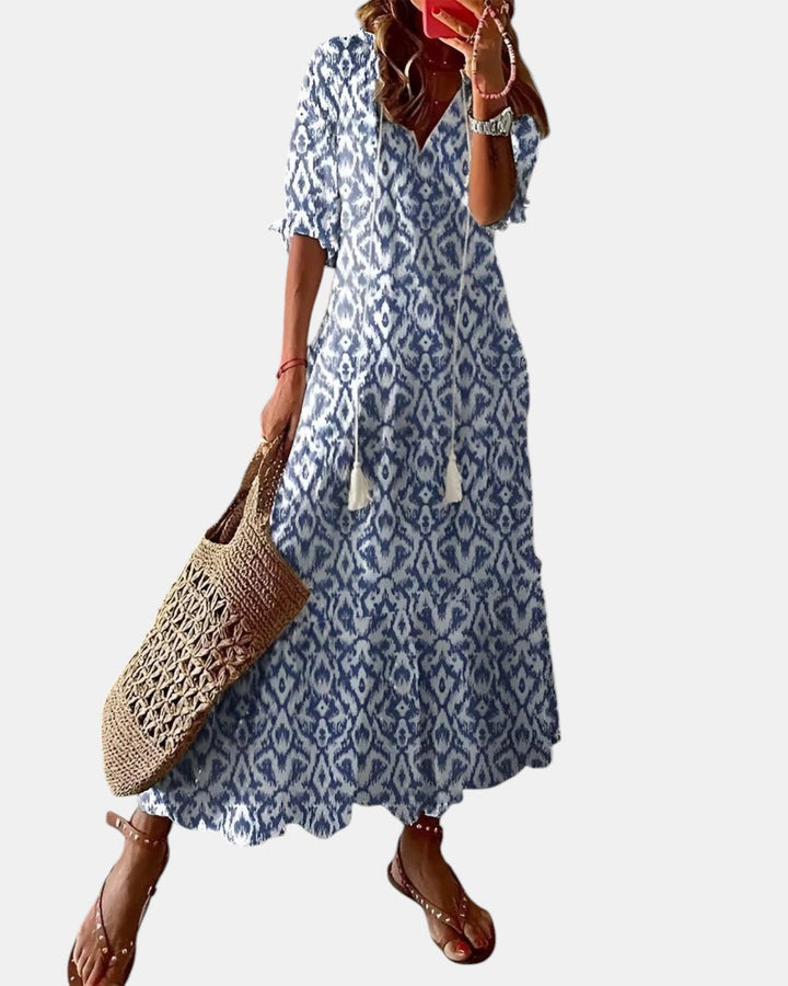 Celina™ | Boho Tummy Coverage Dress