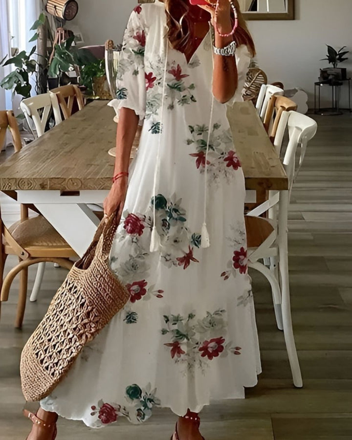 Celina™ | Boho Tummy Coverage Dress