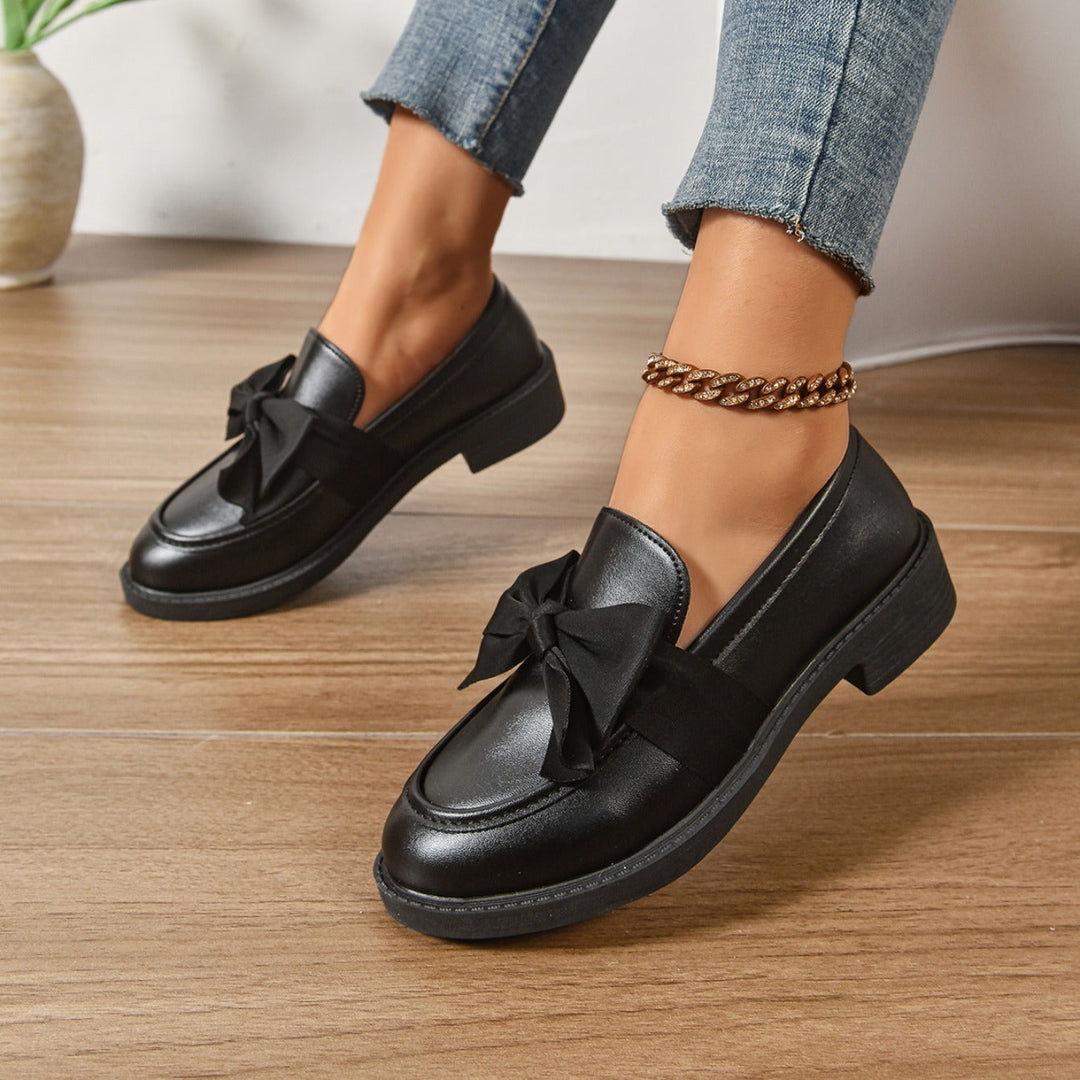 Maddy | Mocassins à Nœud Orthopédiques