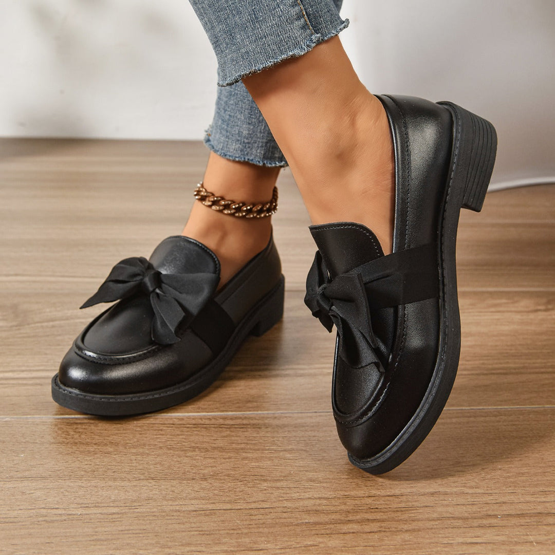 Maddy | Mocassins à Nœud Orthopédiques