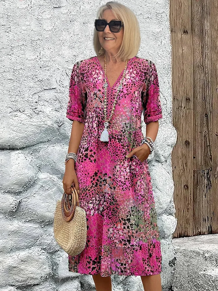 Tanya™ | Robe couvrante colorée