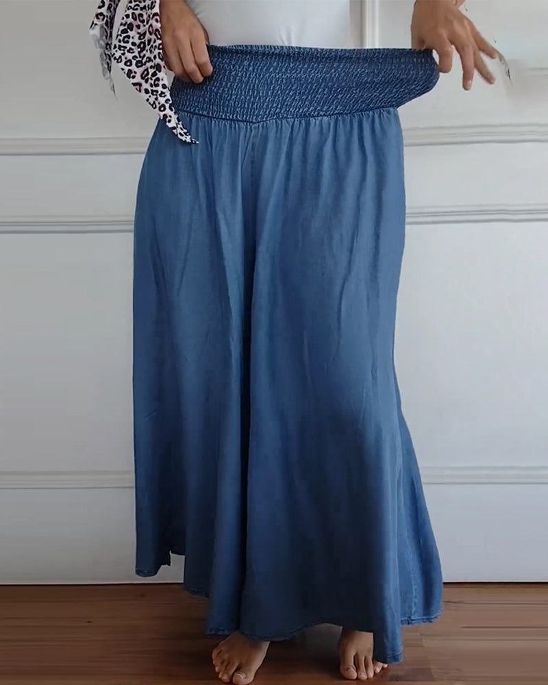 Reina - Pantalon large confortable